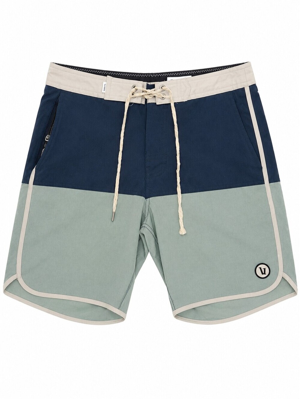 Vuori Men's Size 28 Cruise Boardshorts Blue Green 4-Way Stretch Shorts